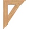 Ekena Millwork Traditional Traditional Smooth Bracket, Western Red Cedar, 5 1/2"W x 28"D x 36"H BKT06X28X36TRA01SWR - alternate 4